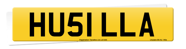Registration number HU51 LLA